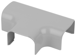 Тройник накладной 90 гр. ТРН для кабель-каналов 74х55 мм серый (уп. 2 шт)