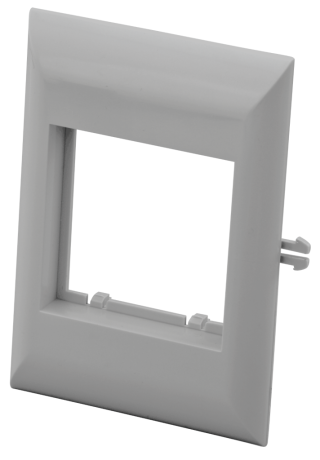 Суппорт установочный СПР-2-М 45х45х9 мм для кабель-каналов 100х40/100х60 мм серый (уп. 14 шт)