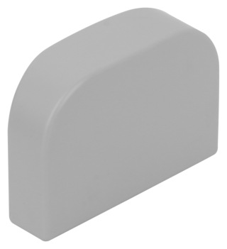 Заглушка ЗГЛ для кабель-каналов 74х55 мм серый (уп. 16 шт)