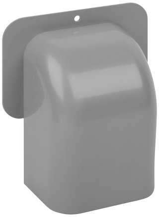 Ввод в строение ВВС для кабель-каналов 100х67 мм серый (уп. 2 шт)