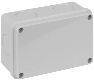 Коробка распаячная для открытой проводки 120х80х50 мм без гермовводов