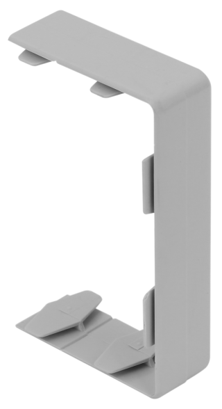 Переходник соединительный ПРС для кабель-каналов 100х40/100х60 мм серый (уп. 4 шт)