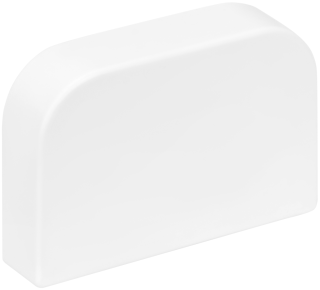 Заглушка ЗГЛ для кабель-каналов 100х67 мм белый (уп. 12 шт)