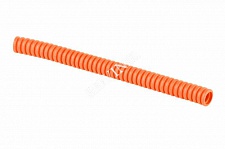 Труба гофр.16мм ПП (Оранжевая) с зондом легкая 