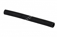 Труба гофрированная 20 мм ПНД (чёрная) с зондом легкая