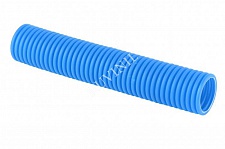Труба гофр.40мм ПНД (синяя) для МПТ